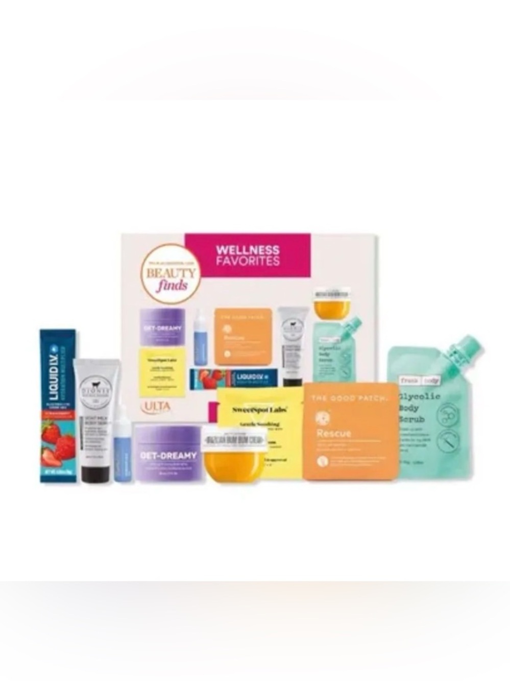 Wellness Favorites 8pc Travel Sampler Gift Set- “Beauty Finds by ULTA Beauty”